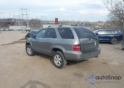 2001 Acura Mdx z USA, uszkodzony, nr VIN 2HNYD18871H529296